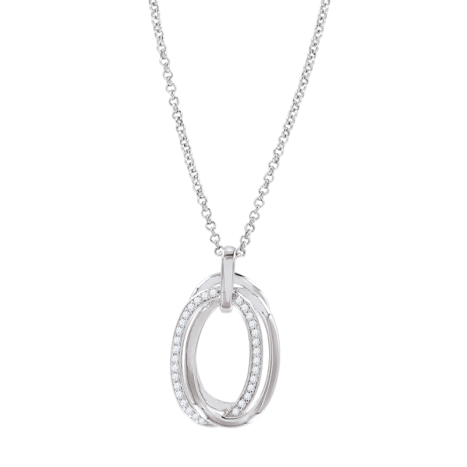 Collier mit Zirkonia 