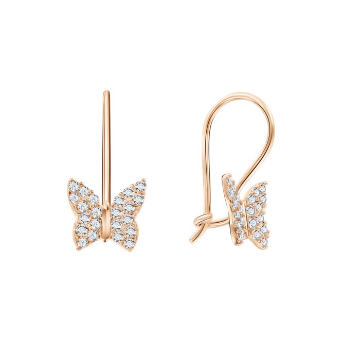 Earrings butterflies 