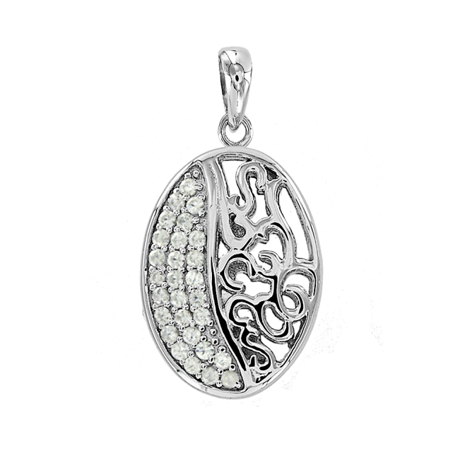 pendant with zirconia 