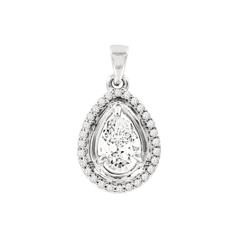 pendant with zirconia 