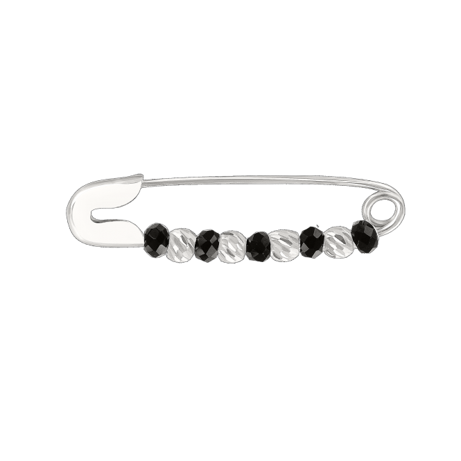 Silver brooch 