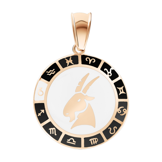 Pendant Zodiac sign Capricorn 