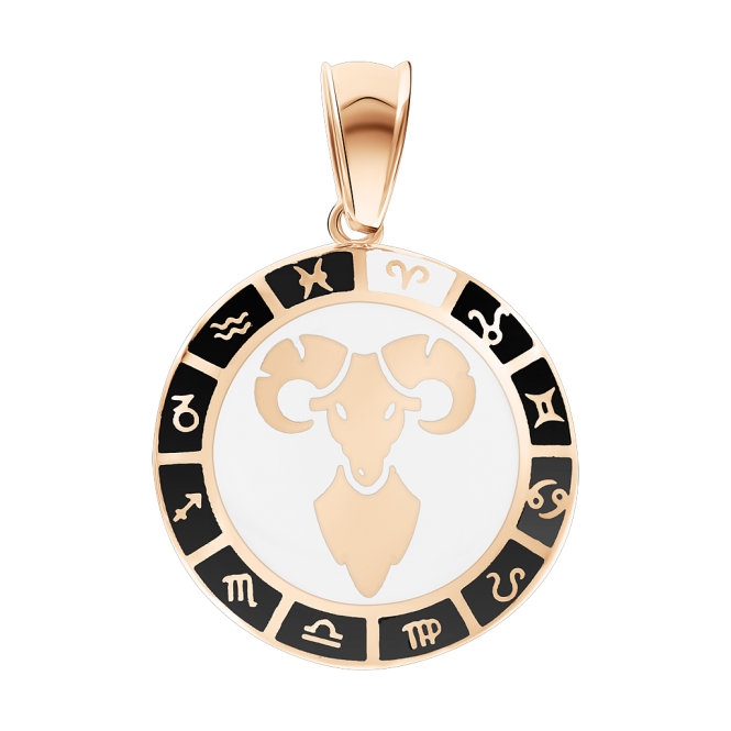Pendant Zodiac Sign Aries 