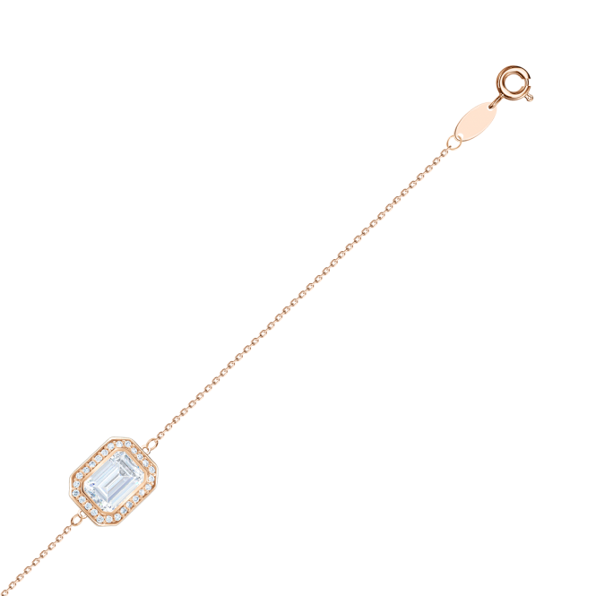Bracelet with zirconia 
