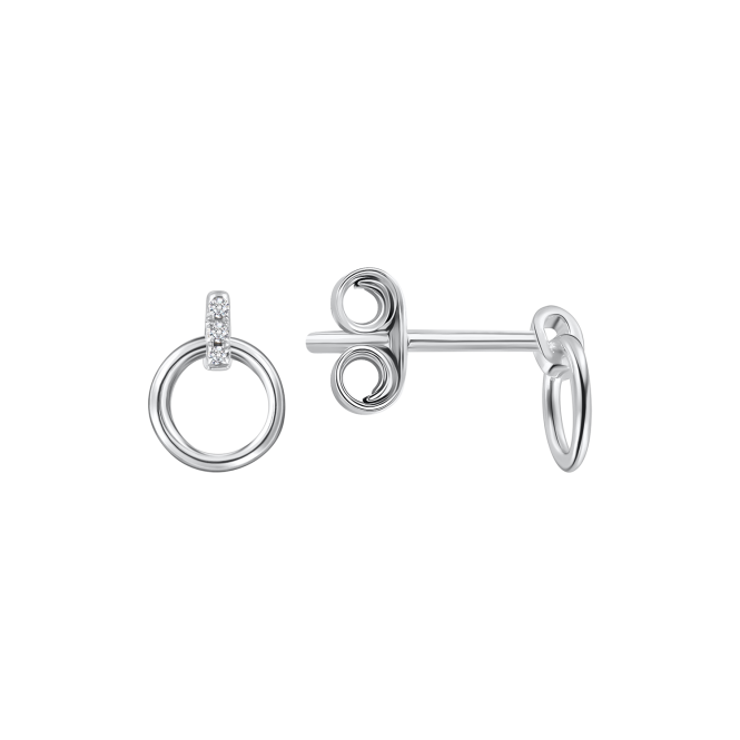 Ohrstecker mit Zirkonia 
