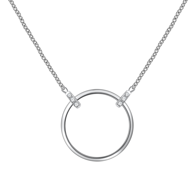 Collier mit Zirkonia 