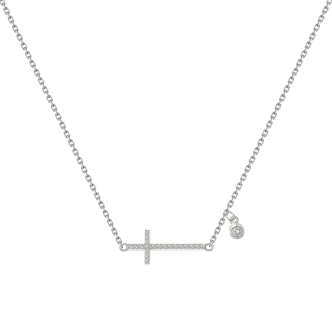 Necklace with cross 