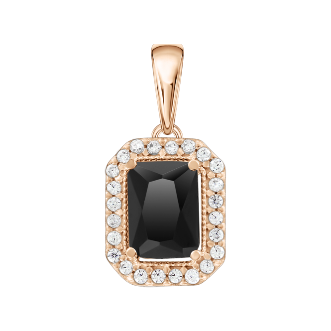 Pendant with zirconia 