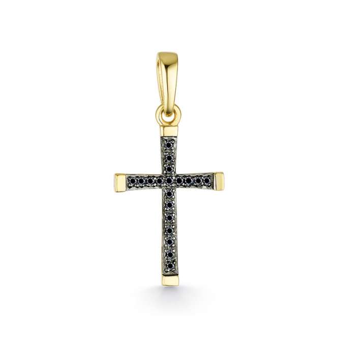 Anhänger – Kreuz mit Brillanten 