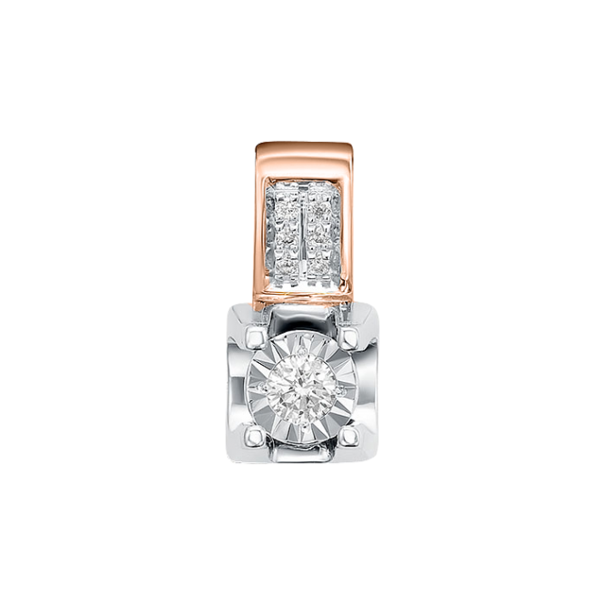 Pendant with diamonds 
