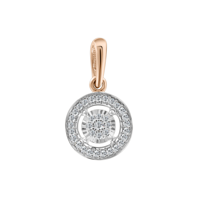 Pendant with diamonds 