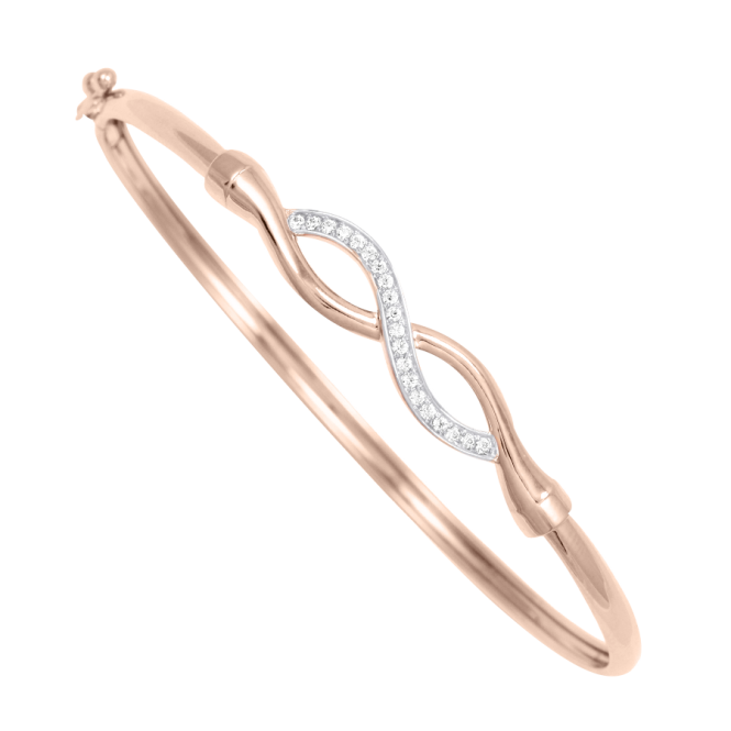 Bracelet with zirconia 