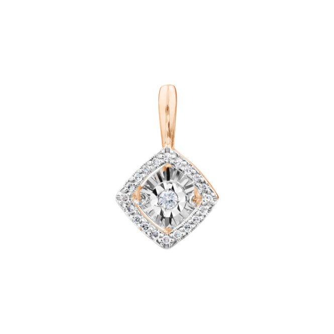 Pendant with diamonds 