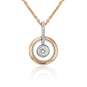 Pendant with zirconia 
