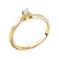 Women's ring with diamond 