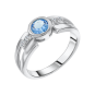 Women’s ring with zirconia 