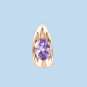 pendant with Amethyst and zirconia 