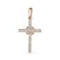 Anhänger – Kreuz mit Brillanten 
