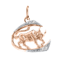 Pendant Zodiac sign Taurus 