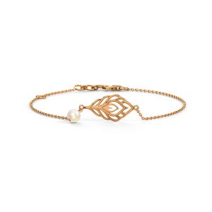 Bomine Leaves Bracelets Hollow Leaf Chain Bracelet