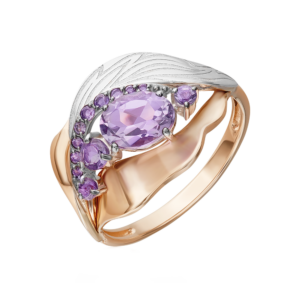 Damenring mit Amethyst