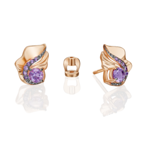 Ohrstecker mit Amethyst