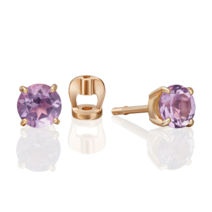 Ohrstecker mit Amethyst