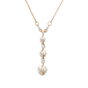 Collier mit Perlen
