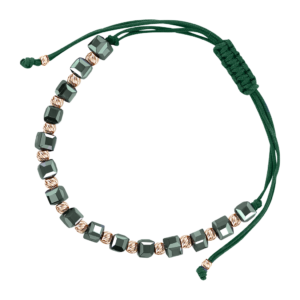 Armband mit Keramik und Rotgold