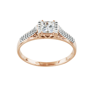 Кольцо с фианитами Swarovski