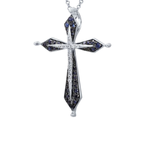 Anhänger – Kreuz mit Zirkonia