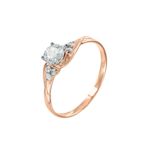 Кольцо с фианитами Swarovski