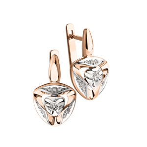 Серьги с бриллиантами