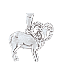 Подвеска "Знак зодиака Овен"