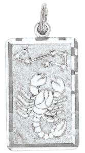 Подвеска "Знак зодиака Скорпион"