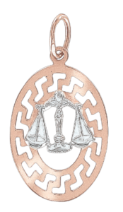 Подвеска "Знак зодиака Весы"