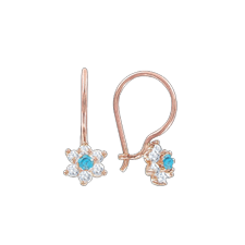 Серьги с фианитами 11109/OH