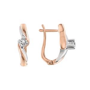 Серьги с бриллиантами
