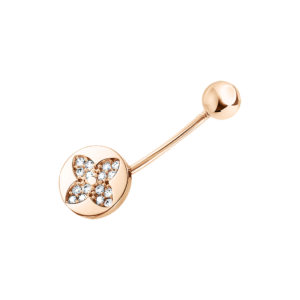 Bauchpiercing mit Zirkonia