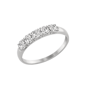 Кольцо с фианитами Swarovski