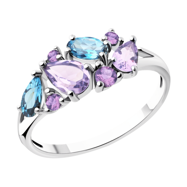 92014288_sr_amethyst_londontopas_zirkonia2 Кольцо с аметистами