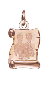 Подвеска "Знак зодиака Близнецы"