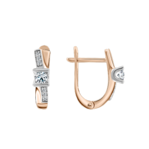 Серьги с бриллиантами