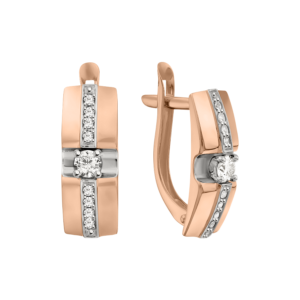 Серьги с бриллиантами