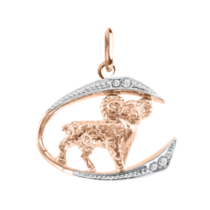 Подвеска "Знак зодиака Oвен"
