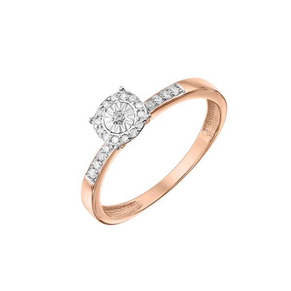 Кольцо с бриллиантами