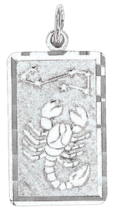 Подвеска "Знак зодиака Скорпион"