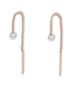 Ohrhänger mit Zirkonia