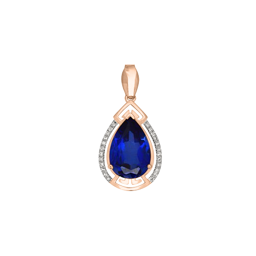 6032001_a_206g_brill-0062ct-wsi_saphir-hts-12x8mm_h-25mm 6032001_a_206g_brill-0062ct-wsi_saphir-hts-12x8mm_h-25mm