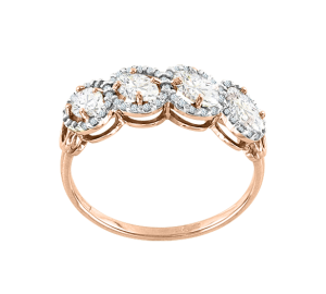 Кольцо с Swarovski Zirconia